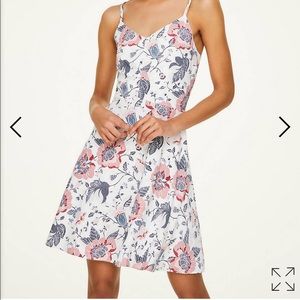 Loft Fit and Flare Floral Dress